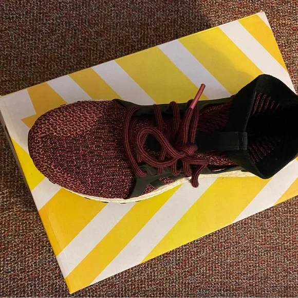 Adidas Ultra Boost Maroon Sneakers - Picture 2 of 3